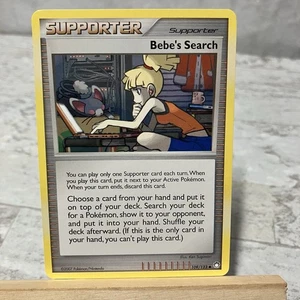 2007 Pokemon TCG - Mysterious Treasures Regular Bebe's Search 109/123 Card - Picture 1 of 2