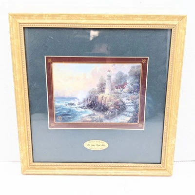 1998 Thomas Kinkade "Beacon Of Hope" Art Painting Collector's Society With COA - Image 1 of 4