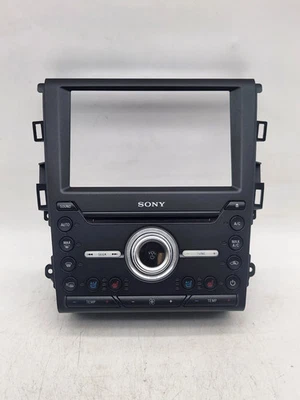 2013-2015 Ford Fusion Radio AC Heater Dash Climate Control Sony - Image 1 of 4