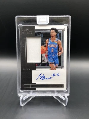 2019-20 One & One Shai Gilgeous-Alexander On Card Auto GU Patch - Image 1 of 2