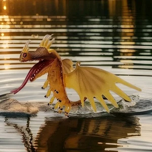 How to Train Your Dragon Defenders of Berk Fire Worm RARE Action Figure - Picture 1 of 5