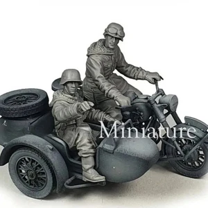 1/35 Resin Figure Model Kit Motorized Infantry Unassembled Unpainted Diorama - Picture 1 of 12