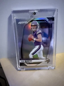 2024 Panini Prizm - Rookies J.J. McCarthy #400 Silver Prizm (RC) - Vikings - Picture 1 of 2