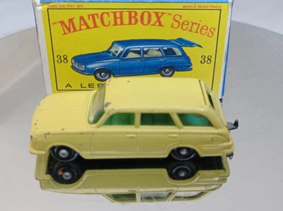 MATCHBOX LESNEY 38 Anni 60 VAUXALL VICTOR ESTATE CAR raro giocattolo Epoca  Usat - Immagine 1 di 4
