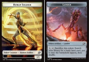 1x - SOLDIER \\ LANDER Token (#02/07) - Edge of Eternities - NM MTG - Picture 1 of 1