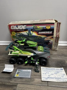VTG 1988 Hammerhead G.I. JOE Cobra Original 100% Complete Decimator Box - Picture 1 of 13