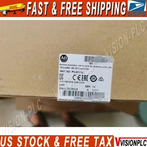 Allen-Bradley 2080-LC30-48QVB Controller I/O 2080LC3048QVB NUOVO US Free Tax - Foto 1 di 4