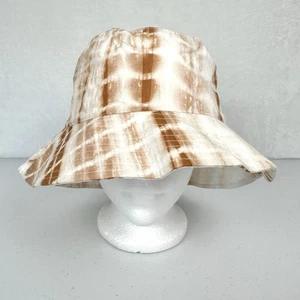 Vince Camuto Fischerhut Batik braun taupe Einheitsgröße Damen neu ohne Etikett - Bild 1 von 11