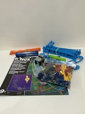 K’NEX Crossfire Chaos Coaster (52417) 100% Completo con Instrucciones, Retirado Foto 1 de 4