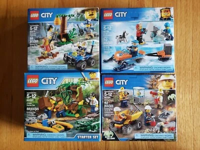 LEGO 60157 Jungle 60191 Arctic Exploration 60184 Mining 60171 Mountain Fugitives - Image 1 of 4