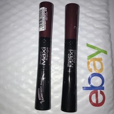 LOTE DE 2 PIEZAS Bourjois MAXI FRANGE MASCARILLA Estilo Profesional Duelo Terminado Sin Sellar Foto 1 de 2