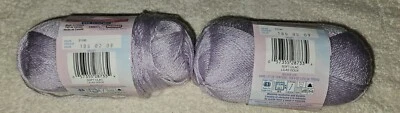 1.75 Skeins Bernat Baby Soft Lilac Acrylic Yarn  - Image 1 of 2