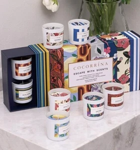 8 Pk Hand Crafted Scented Candle Set Mini Aromatherapy Candle - Picture 1 of 5