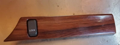 Interruptor de panel de puerta Cadillac Deville 1999-2005 pequeño interruptor de madera trasero izquierdo OEM Foto 1 de 4