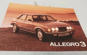 Folleto de ventas original Austin Allegro 3 1981 - Imagen 1 de 7
