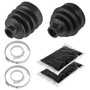 Kit de botas CV interior exterior eje delantero para Kawasaki Bayou 300 KLF300C 4x4 1989-1997 - Imagen 1 de 7
