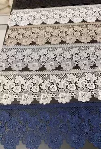 Nastro passamaneria merletto pizzo alto 11 cm macramè SWEET TRIMS 8G8048 macrame - Foto 1 di 9