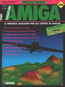 Rivista Amiga Magazine n. 16 - Ottobre 1990 - Speciale Musica ed. Jackson - Imagen 1 de 2