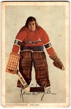 1972-73 Montreal Canadiens Postcards Ken Dryden #NNO CREASED