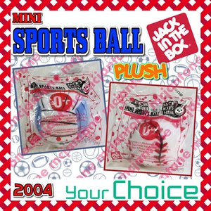 MIP Jack in the Box 2004 MINI SPORT BALL Plüsch RASSEL Sport IHR Spielzeug WAHL - Bild 1 von 4