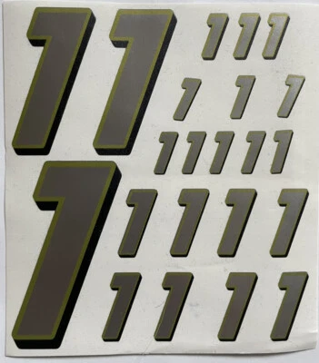 Descuento - Plata con Negro y Amarillento/Verde #1 R/C Caja L Foto 1 de 4