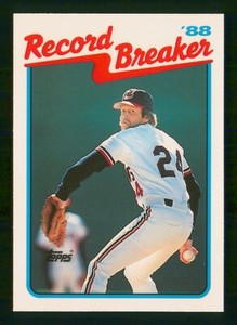 DOUG JONES RECORD BREAKER 1989 TOPPS TIFFANY 89 NO 6 NRMINT+           16788