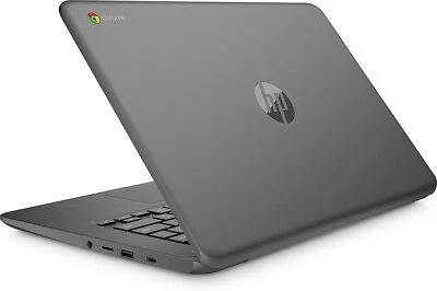 HP Chromebook 14 HD (1366x768) Intel Celeron N3350 4GBram, 32GB eMMC Hard Drive - Image 1 of 2