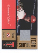 2004 Donruss Classics Team Colors Jersey #23 George Foster Reds NM-MT (Memorabil