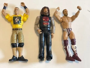 WWE MATTEL Wrestling Action Figuren Mick Foley ~ John Cena ~ Daniel Bryan Basic Batt - Bild 1 von 5