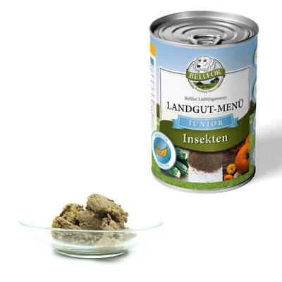 Bellfor Hundefutter Hypoallergen Nassfutter Welpen mit Insekten Protein 400g - Bild 1 von 4