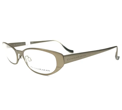 Monturas de gafas Donna Karan 8748 237 oro mate ovaladas ojo de gato 52-17-145 Foto 1 de 4