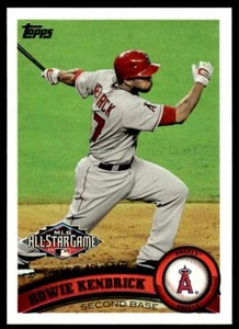2011 Topps Update US293 Howie Kendrick Los Angeles Angels Baseball Card - Picture 1 of 2