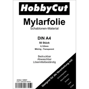 (10,55 €/1 m²) Material Mylar para plantillas de aerógrafo 50 piezas lámina DIN A4 Mylarf - Imagen 1 de 2