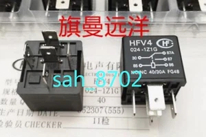 1 PCS NEW HF HFV4 024-1Z1G Automotive Relay 24V 24VDC 40A 5-pin position - Picture 1 of 2