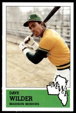 1983 Fritsch Madison Muskies Dave Wilder Madison Muskies #5