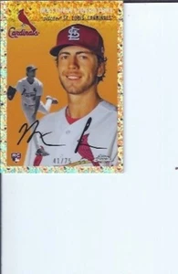 Matthew Liberatore 2023 Topps Chrom Platin Roségold Refraktor #Ed/75 - Bild 1 von 1