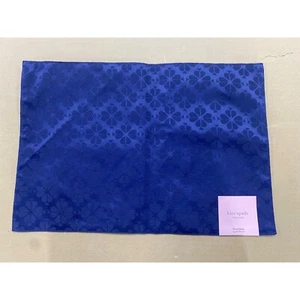 Kate Spade New York Spade Blue  13" x 19" Flower Placemat NEW - Picture 1 of 2