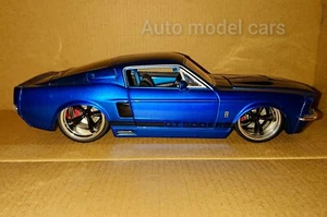 SHELBY GT 500 KR AMERICAN MUSCLE CAR BY JADA IN 1/24 SCALE WITH OPENING FEATURE. - Picture 1 of 11