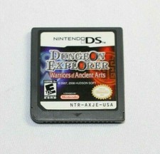 Dungeon Explorer Warriors of Ancient Arts Nintendo DS 3DS Authentic Great Shape!