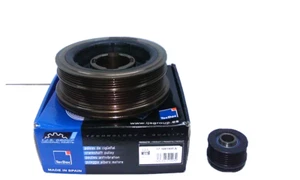 KIT PULEGGIA ALBERO MOTORE+PULEGGIA ALTERNATOR FOR BMW X5 E70 XDRIVE 35D M57D30 - Imagen 1 de 2