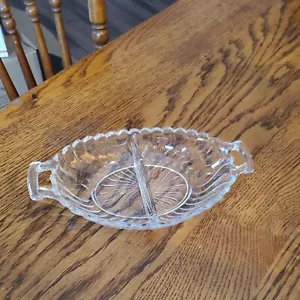 Schönes elegantes Glas Fostoria Colony Oval Genuss Boot Zubehör Stück - Bild 1 von 4