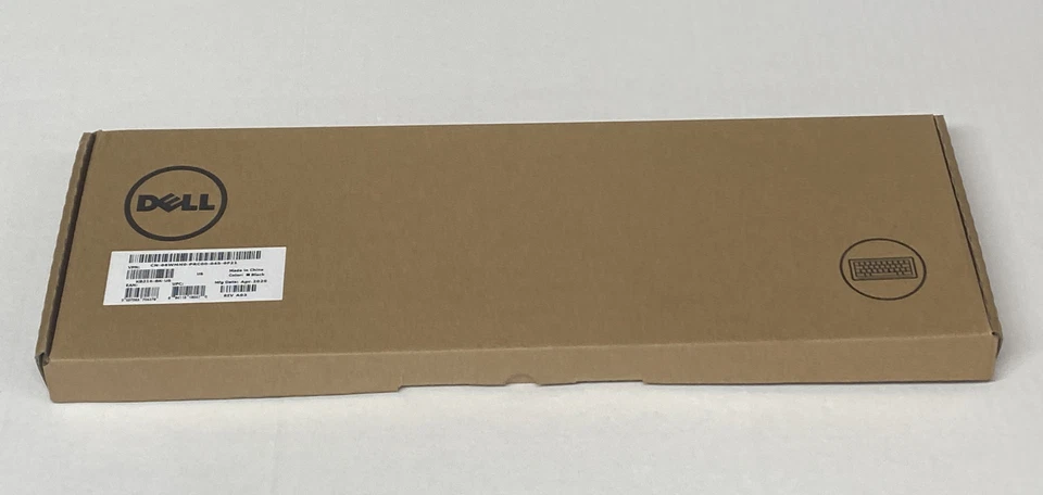 Dell 6WMN0 KB216P Black USB Wired Slim Desktop Keyboard