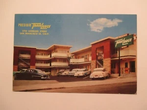 San Francisco California Postcard Presidio Travel Lodge Motel Hotel Roadside CA - Picture 1 of 2
