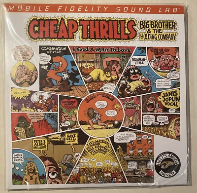 JANIS JOPLIN Cheap Thrills Big Brother Holding Company MFSL 45 rpm NEW 2 x LP - Image 1 of 3