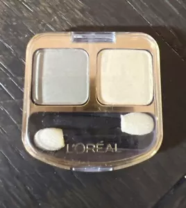 L'Oreal SOFT EFFECTS Eye Colour Shadow Duo MOSS Matte/Perle 0.08oz - Picture 1 of 3