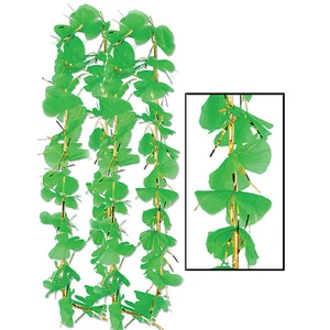 2 PK Shamrock Lei St Patrick's Day 36" Shamrock Green Party St.Patricks 8511-2 - Picture 1 of 1