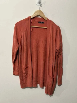 Women’s F&F Coral Long Sleeved Knit Cardigan - Size 16 - Image 1 of 3