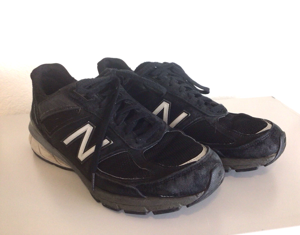 New Balance 990v5 Made In USA 2E Wide Black for Sale