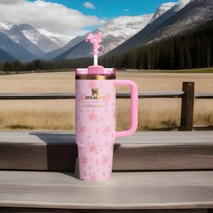 Stanley X Love Shack Fancy Quencher 30oz Tumbler Ibiza Sunset Presale Confirmed - Picture 1 of 1