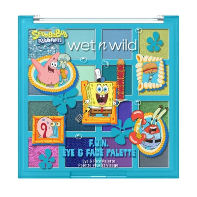 Wet N Wild SpongeBob Eye & Face Makeup Palette - F.U.N. - Image 1 of 4